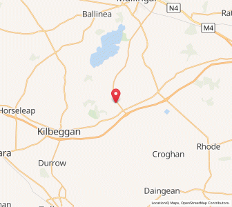 Map of Templeoran, LeinsterLeinster