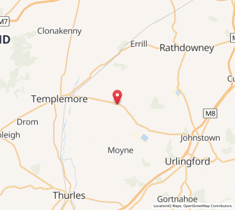 Map of Templetuohy, MunsterMunster