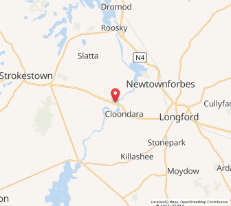Map of Termonbarry, Connaught