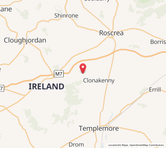 Map of The Fourteen Roads, MunsterMunster