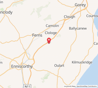 Map of The Harrow, LeinsterLeinster