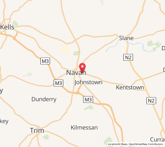 Map of The Little Furze, LeinsterLeinster