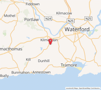 Map of The Sweep, MunsterMunster