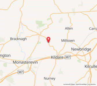 Map of Thomastown Cross Roads, LeinsterLeinster