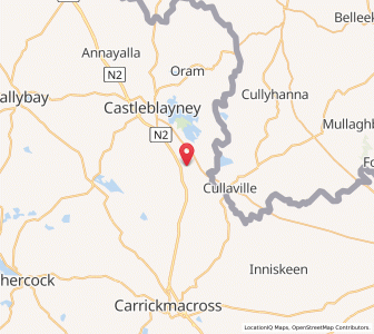 Map of Thornford, UlsterUlster