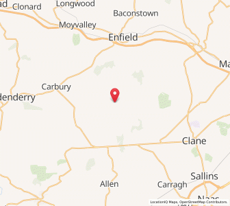 Map of Timahoe Cross Roads, LeinsterLeinster