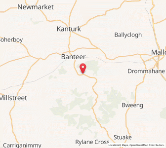 Map of Tincoora, MunsterMunster