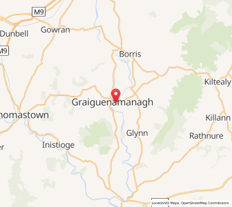 Map of Tinnahinch, LeinsterLeinster