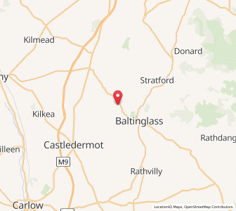 Map of Tinoranhill Cross Roads, LeinsterLeinster
