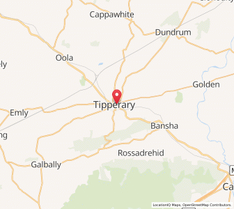 Map of Tipperary, MunsterMunster