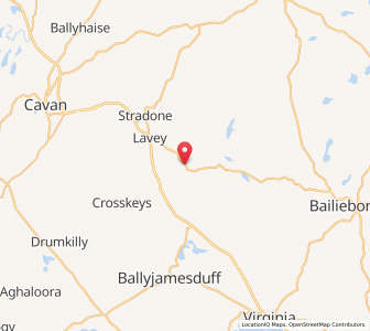 Map of Tirlahode Lower, UlsterUlster