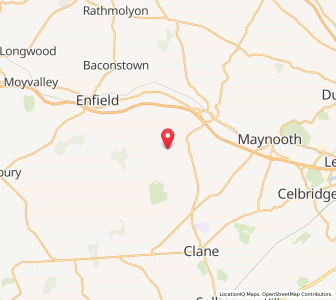 Map of Tirmoghan Common, LeinsterLeinster