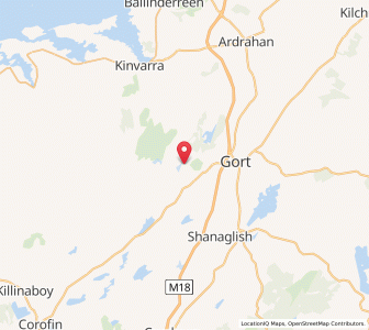 Map of Tirneevin, ConnaughtConnaught