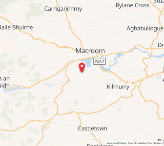 Map of Toames, MunsterMunster