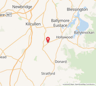 Map of Tober Cross Roads, LeinsterLeinster