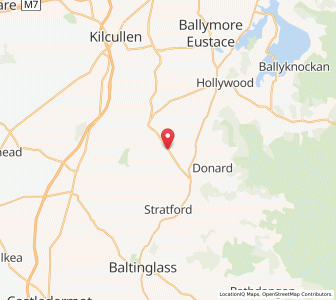 Map of Toberbeg, LeinsterLeinster