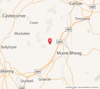 Map of Tomnasock, LeinsterLeinster