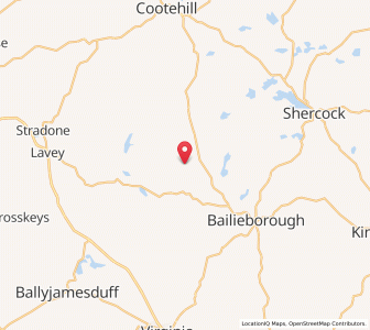 Map of Tonyduff, UlsterUlster