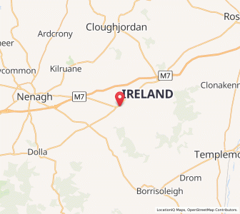 Map of Toomyvara, MunsterMunster