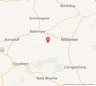 Map of Toorboney, MunsterMunster