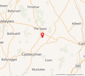Map of Toortane, LeinsterLeinster