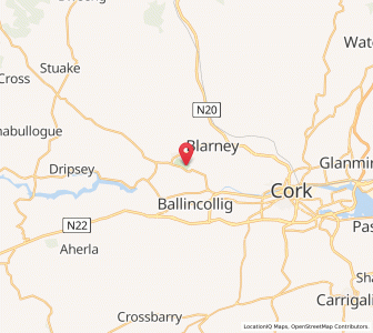 Map of Tower, MunsterMunster