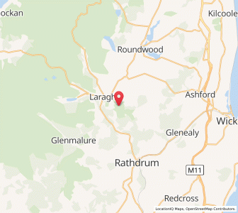 Map of Trooperstown, LeinsterLeinster