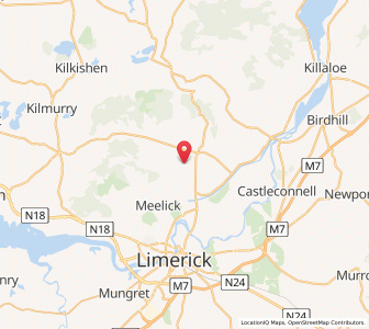 Map of Trough, MunsterMunster