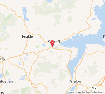 Map of Tuamgraney, MunsterMunster