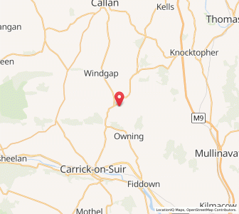 Map of Tullaghought, LeinsterLeinster