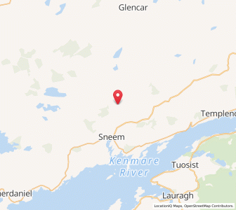 Map of Tullakeel, MunsterMunster