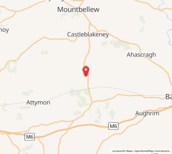 Map of Tullanwicky, ConnaughtConnaught