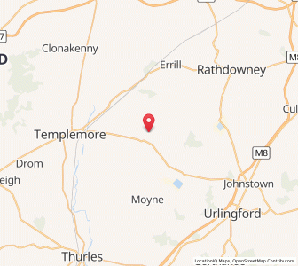 Map of Tullowmacjames, MunsterMunster
