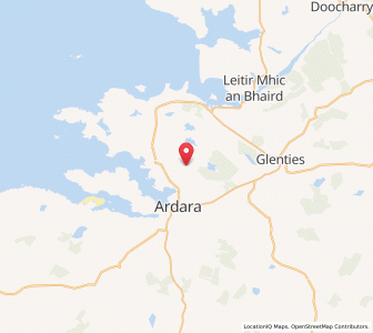 Map of Tully More, UlsterUlster