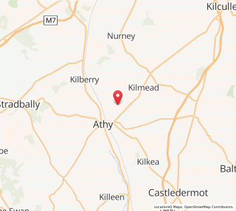 Map of Tullygorey, LeinsterLeinster