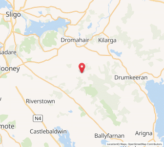 Map of Tullynascreen, ConnaughtConnaught