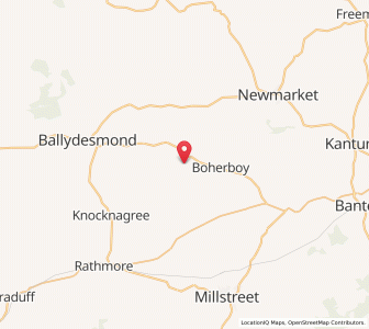 Map of Urraghil, MunsterMunster