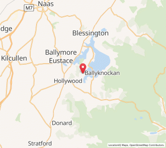 Map of Valleymount, LeinsterLeinster