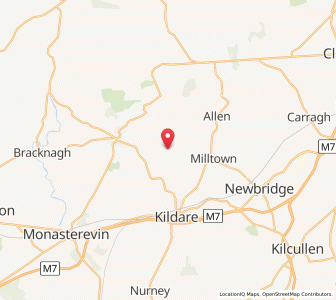 Map of Washington, LeinsterLeinster