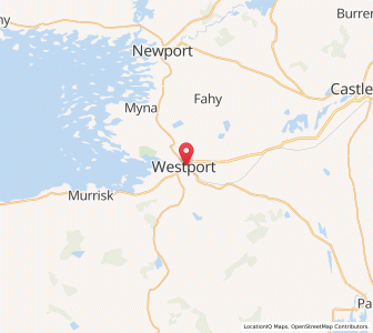Map of Westport, ConnaughtConnaught