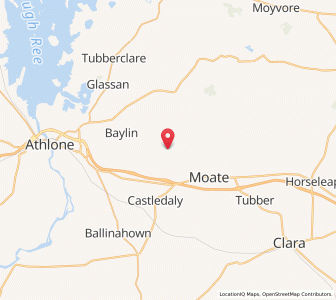 Map of White Hall, LeinsterLeinster