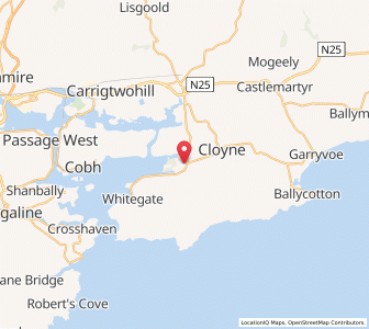 Map of Whitewell, MunsterMunster