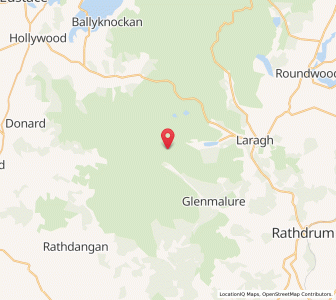 Map of Wicklow, LeinsterLeinster