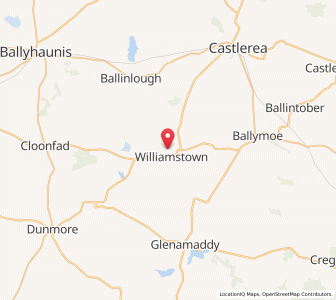 Map of Williamstown, ConnaughtConnaught