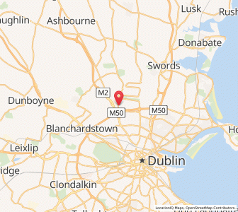 Map of Williamsville, LeinsterLeinster