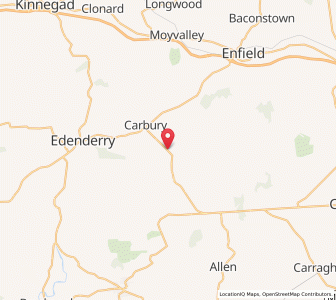 Map of Windmill Cross Roads, LeinsterLeinster