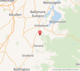 Map of Woodenboley, LeinsterLeinster