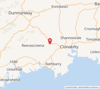 Map of Woodfield, MunsterMunster