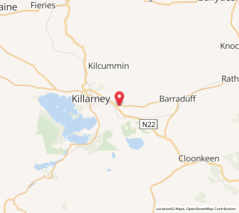 Map of Woodford, MunsterMunster