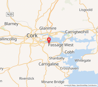 Map of Woodville, MunsterMunster